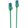 shiverpeaks BS08-22023 Cable de conexión Cat.6 U/UTP Slim, 1 m, verde