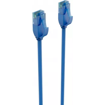 ShiverPeaks BS08-22011 cable de parcheo de red slim Cat.6 U/UTP, 0,5 m, azul