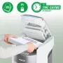 Leitz IQ Optimax AutoFeed 300 Destructora de papel, P-5, 300 hojas, depósito de 25 L