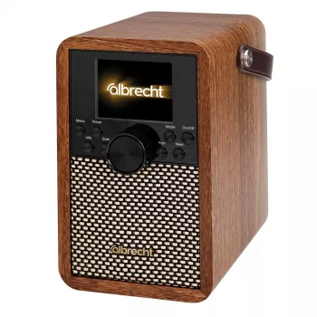 Radio DAB+/FM Albrecht DR 710 con ASA y batería integrada