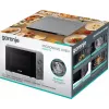Microondas solo de libre instalación Gorenje MO20E1T4, 20 L, 800 W, control electrónico, plata