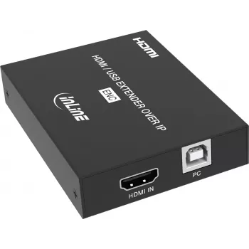 Extensor KVM sobre IP InLine®, HDMI Full HD, 150 m, transmisor (TX)