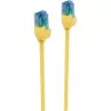 Cable de red slim Cat.6 U/UTP ShiverPeaks BASIC-S, 3 m, amarillo