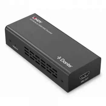 Lindy 2ch Dante a decodificador HDMI ARC