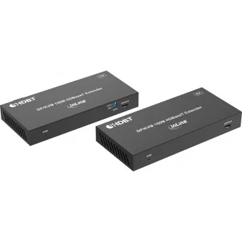 InLine® Extensor KVM, DP 4K/60Hz, HDBaseT, 100m, set (57885N)