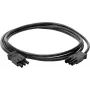 Kopp Cable de conexión compatible con sistema de conectores GST, M/M, 1,5 mm², 3 m, negro