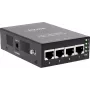 InLine 32304H Hub inyector PoE+ 10Gigabit de 4 puertos, metal, sin ventilador, presupuesto de 120W