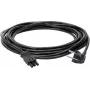 Kopp Cable alargador de 10m con conector macho Schuko y conector hembra GST18i3, 1,5 mm², negro