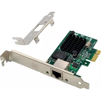 InLine® Tarjeta de red Gigabit PCIe, RJ45, perfil bajo