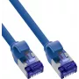 INLINE B-74902B Pack de 90 cables de red Slim Cat.6A S/FTP LSZH, 2 m, azul
