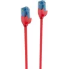 ShiverPeaks BASIC-S Cable de conexión Slim Cat6 U/UTP, 5 m, rojo