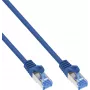 INLINE B-72603B Pack de 40 cables de red Cat.6A S/FTP LSZH, CCA, azul, 3 m