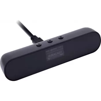InLine® Transmisor de audio Bluetooth 5.4 con pantalla OLED, jack de 3,5 mm y entrada Toslink