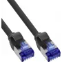150 uds. B-Pack InLine® Slim Cat.6A S/FTP LSZH cable de red negro 0,50 m