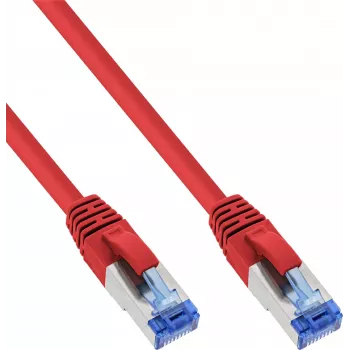 INLINE B-76805R pack de 25 cables de red Cat.6A S/FTP LSZH, 5m, rojo