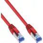 INLINE B-76805R pack de 25 cables de red Cat.6A S/FTP LSZH, 5m, rojo