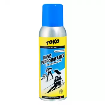 TOKO Base Performance cera de esquí de parafina líquida azul 125 ml - condiciones de frío