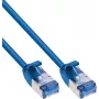 InLine® cable de red Slim U/FTP Cat.6A, azul, 10m, LSZH, 10Gbps