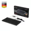 Perixx PERIBOARD-326 DE teclado USB retroiluminado, con cable, negro