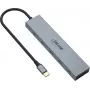 InLine hub USB-C, 4x USB-C + Power Delivery 100 W, USB 3.2 Gen 2, gris
