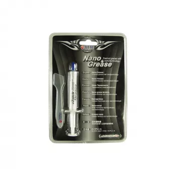 Titan Nano Grease pasta térmica 3g, 4,5 W/mK, no conductora, aplicador de jeringa, TTG-G30030