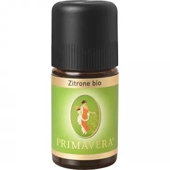 PRIMAVERA aceite de limón bio 5 ml - aroma natural 100% puro para aromaterapia