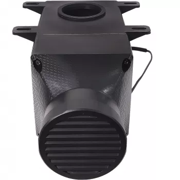 Titan TTC-SC38+ ventilador para inodoro 92 mm 12 V DC 20 m³/h 20 dBA negro