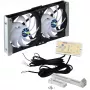 Titan TTC-SC20(A)/V2+ doble ventilador para frigorífico 92x25mm IP55 con temporizador y rectificador