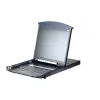 ATEN KL1108VN switch KVM over IP LCD 8 puertos 19 pulgadas, doble rail, teclado US