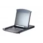 ATEN KL1108VN switch KVM over IP LCD 8 puertos 19 pulgadas, doble rail, teclado US