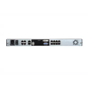 ATEN KL1108VN switch KVM over IP LCD 8 puertos 19 pulgadas, doble rail, teclado US
