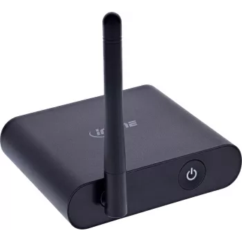 INLINE 99142I receptor de audio Bluetooth True Hi-Fi, DAC, BT5.3, aptX HD, RCA + Toslink