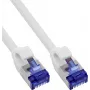 INLINE B-74914W cable de red Slim Cat.6A S/FTP LSZH, blanco, 1,5m, pack de 100