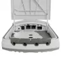 MikroTik FTC21-UPS convertidor de medios fibra a cobre con SAI integrado, 1x Gigabit Ethernet, 1x SFP, PoE pasivo, respaldo por batería, montaje en pared