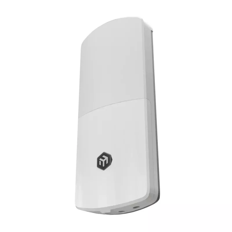 MikroTik FTC21-UPS convertidor de medios fibra a cobre con SAI integrado, 1x Gigabit Ethernet, 1x SFP, PoE pasivo, respaldo por batería, montaje en pared