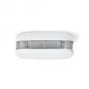Nedis SmartLife detector de humo Wi-Fi WIFIDS21WT3 - pack de 3, fotoeléctrico, sirena de 85 dB, alertas inteligentes, certificado EN 14604, blanco