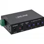 DELOCK InLine® hub industrial USB 3.2 Gen.1, USB-C, 4 puertos, con fuente de alimentación