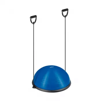 REBEL ACTIVE half ball balance trainer 58 cm con bomba - Negro/Azul