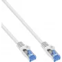 INLINE B-72601W pack de 80 cables de red Cat.6A S/FTP LSZH, CCA, blanco, 1 m