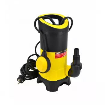 AWTOOLS AW bomba para aguas sucias 1100W bomba sumergible para aguas sucias con interruptor de flotador, 15000 L/h, 10 m de altura de elevación, acero inoxidable