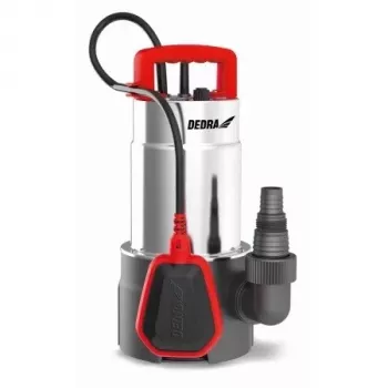 DEDRA bomba sumergible Inox para aguas sucias y agua limpia 1000 W