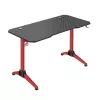 LogiLink escritorio gaming 120x60 cm RGB marco rojo