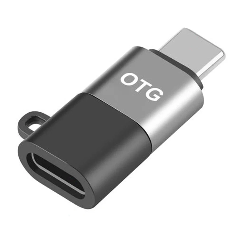 Puluz adaptador OTG de 8 pines a USB-C (negro)