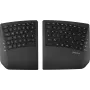 Perixx PERIBOARD-624 B DE – teclado partido ergonómico inalámbrico, distribución alemana, negro