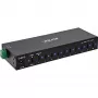 DELOCK InLine® hub industrial USB 3.2 Gen.1, USB-C, 10 puertos, con fuente de alimentación