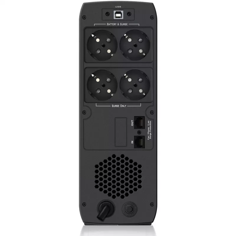 PowerWalker VI 800 CSW SAI line-interactive - 800VA/480W, 2 tomas Schuko, AVR, USB