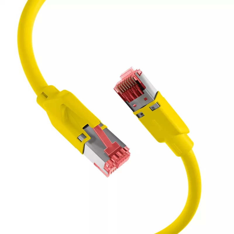 EFB Elektronik cable de red Cat.6A S/FTP LSZH RJ45, 50m, amarillo