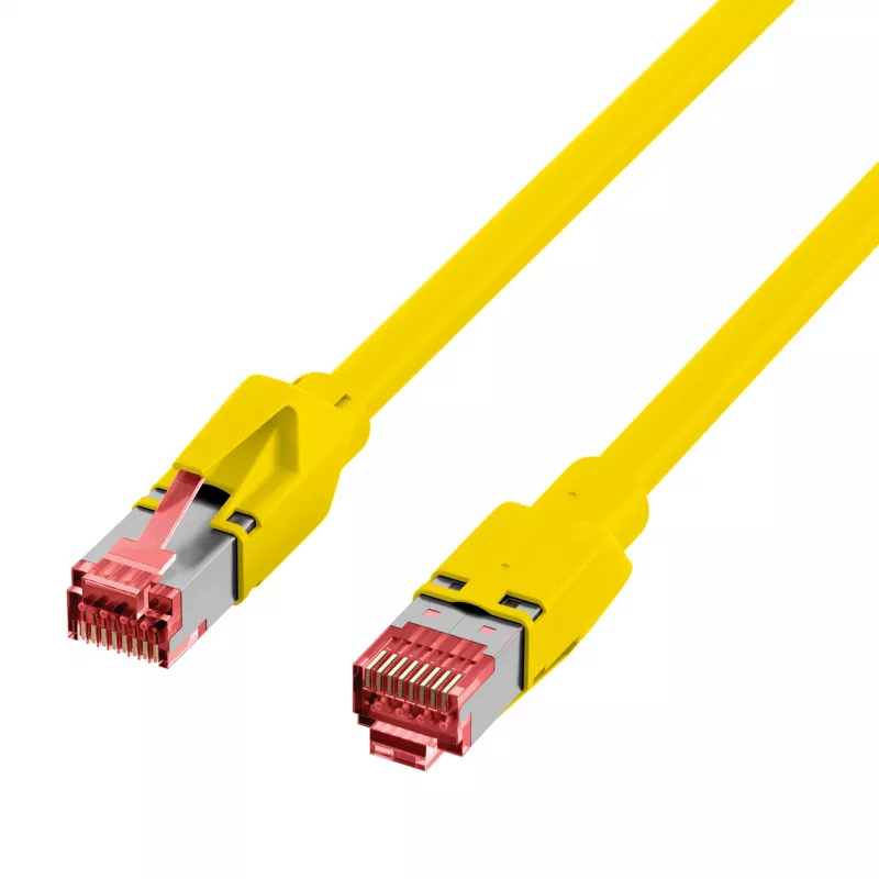 EFB Elektronik cable de red Cat.6A S/FTP LSZH RJ45, 50m, amarillo