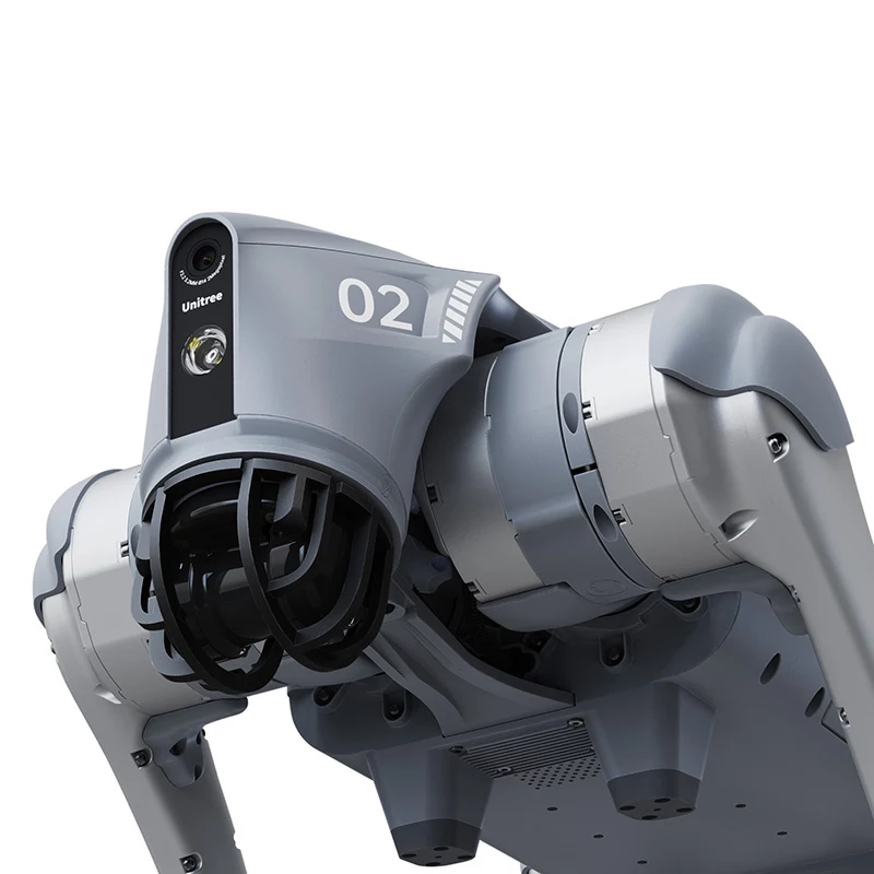 Unitree Go2 Pro Perro robot cuadrúpedo con LiDAR 4D, cámara IA 4K, IA de 48 TOPS, 12 grados de libertad, IP67, batería de 8000 mAh, Wi-Fi 6, Bluetooth 5.2, 3,5 m/s, carga útil de 5 kg