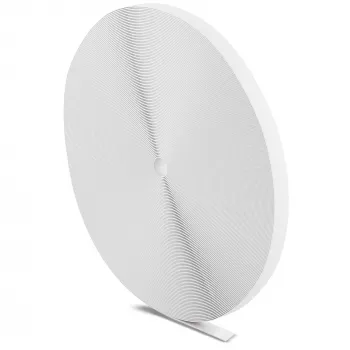 LABEL THE CABLE LTC PRO rollo, rollo de velcro de doble cara, 25 m blanco
